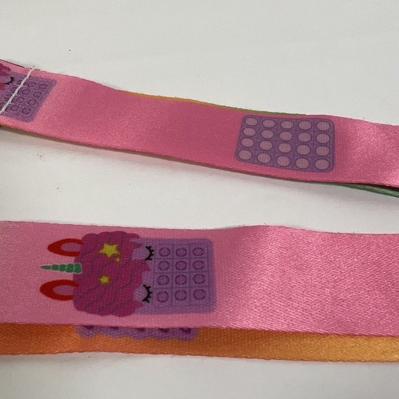 Sensory Bubble Pop Push Unicorn Shoulder Bag Purse Pastel Rainbow - Picture 10 of 10